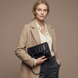ELLA | Bronzet Clutch med Kæderem