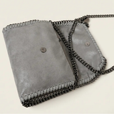 ELLA | Bronzet Clutch med Kæderem