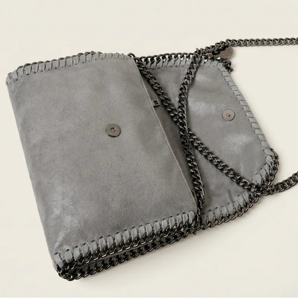 ELLA | Bronzet Clutch med Kæderem