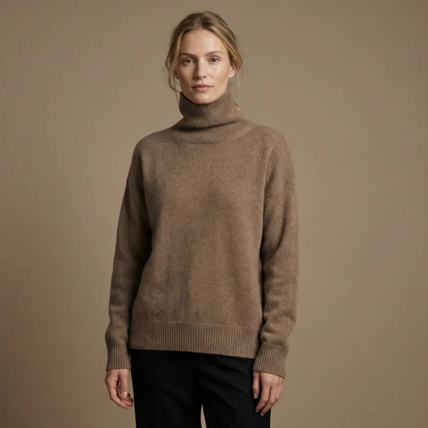 MATHILDE | Højhalset Strik