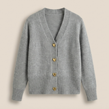 VICTORIA | Strikket Cardigan med Hjerteknapper