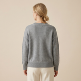 EMMA | Elegant Striktrøje med V-hals