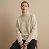 MATHILDE | Højhalset Strik